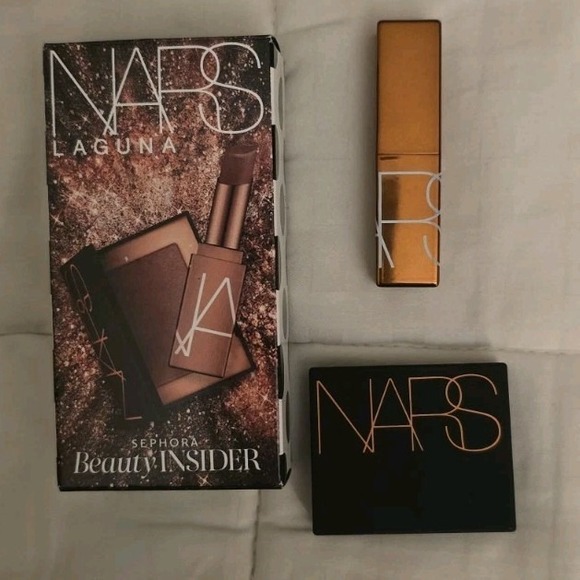 NARS Other - Nars Laguna Bronzer and After Glow Lip Balm Deluxe NIB Sample Size‎